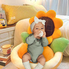 Ditucu Sunflower Shape Chair Pillow Cute Seat Cushion 19 x 18 inch Comfy Lazy Sofa Floor Pillows Dorm Seating for Childs Adults for Bedroom Decor