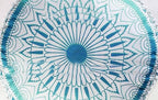 Indian Mandala Floor Pillow Pouf Cover Hippie Boho Cotton Ottoman Decorative Cushion Cover Meditation Seating Throw Decor Footstool Bohemian Pillow Sham