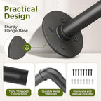 Bamworld Hanging Planters for Indoor Plants Plant Hanger Indoor Hanging Plant Holder Window Plant Shelves Metal Rod(Pot&Plant Not Included) 35.8in