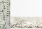 Rugs.com Outdoor Aztec Collection Rug – 2' x 3' Light Gray Flatweave Rug Perfect for Living Rooms, Large Dining Rooms, Open Floorplans