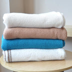 Throw Blanket for Couch,Soft Cozy Cable Knit Throw for Bed Sofa Chair Living Room,Lightweight Warm Maximalist Decor Christmas Blanket,55"x60",Tan