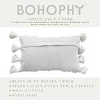 Boho Neutral Textured Throw Pillow Cover Tufted Decorative Pillowcase Nursery Cushion Cover cojin decorativo (Caribbean)
