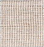SAFAVIEH Natura Collection Runner Rug - 6' Runner, Beige & Ivory, Transitional Design, Ideal for High Traffic Areas in Hallway, Bathroom & Kitchen (NAT349B-26)