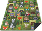Extra Large Picnic Blankets Waterproof Foldable (60"x 80") Boho Beach Blanket Waterproof Sandproof,3-Layer Thicking Mat Outdoor Packable Camping Blanket