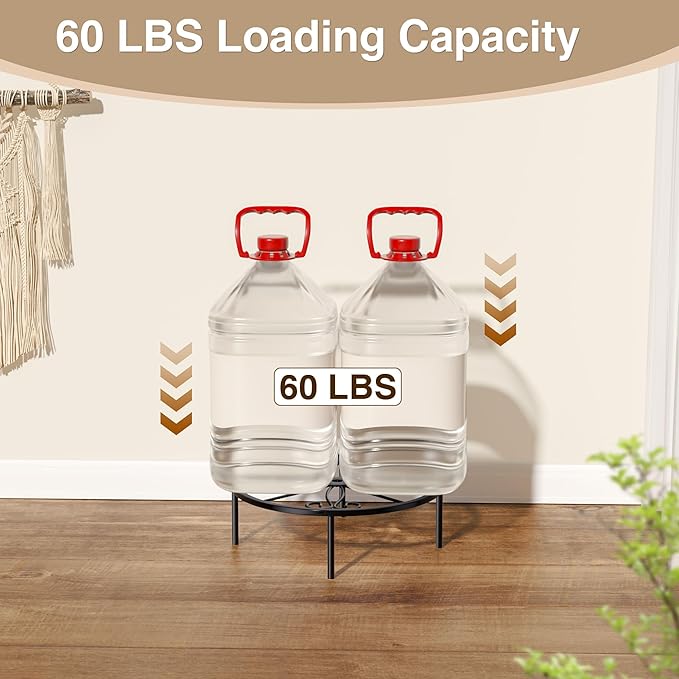 11.4 IN Plant Stand 1 PIC Metal Flower Pot Holders Indoor Tall 3.5'' Plant Rack Plant Riser Plant Shelf Accessories For Living Room Balcony Round Black