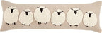 Mud Pie Long Sheep Pillow, 35" x 11"