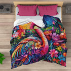 Flamingo Bird Fleece Blanket Tropical Pink Flamingos Palm Leaves Flowers Lightweight Ultra-Soft Throw Blanket for Sofa Couch Bed Camping Travel Super Soft Cozy Microfiber Blanket 60"x80"