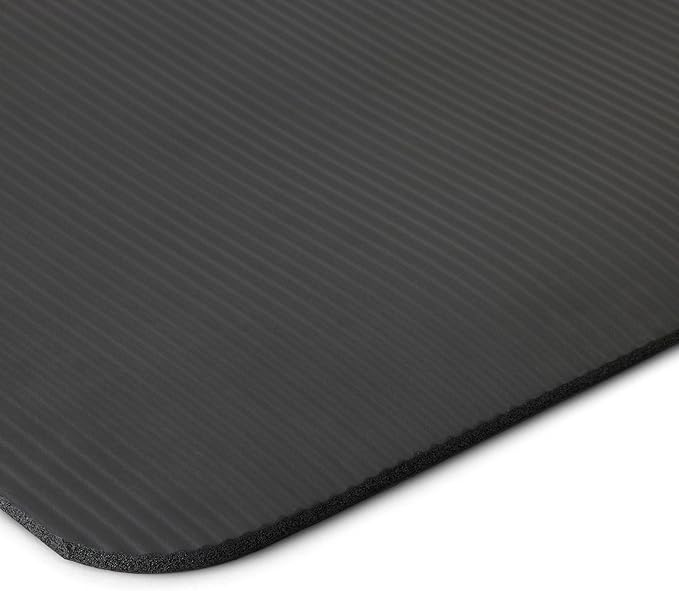 Amazon Basics Extra Thick Exercise Yoga Mat with Carrying Strap