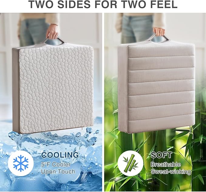 22 inch Floor Pillow for Adults and Kids - Meditation Cushions and Yoga Cushion for Floor Sitting - Ideal for Living Room and Outdoor Use - Machine Washable (1, Light Gray)