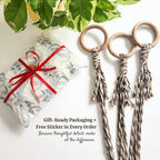 Set of 3 Macrame plant hanger for pots 4-10” live plants indoor and outdoor decor hanging plant holder Boho décor Plant stand Indoor plant shelf for Hanging planter for plant pots (Coffee Corner)