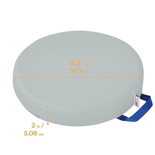 ECR4Kids SoftZone Floor Cushions, Round, Flexible Seating, Contemporary, 6-Piece