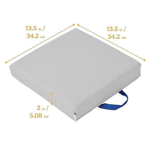 ECR4Kids SoftZone Floor Cushions, Square, Flexible Seating, Contemporary, 6-Piece