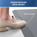 KitchenClouds Kitchen Mat Cushioned Anti Fatigue Kitchen Rug Non Slip Standing Mat Comfort Floor Mats for Sink Office (17.3"x 28"-0.8inch, Grey)