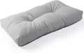 SUNROX LokGrip Non Slip Tufted Memory Foam Bench Cushion, FadeShield Water Resistant Durable Thicken Outdoor/Indoor Bench Seat Pads 27x12x4 inch, Heather Grey