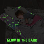 MeMoreCool Foldable Floor Cushion for Kids, Glow Star Trifold Play Mat, Portable Floor Lounger Seat Pad, 57x22 Inch Colorful