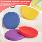 Juexica 4 Pcs Extra Thick Flexible Seating Floor Cushions Assorted Colored Pillow Floor Cushions for Classroom Soft Flexible Seating for Kids Learning Sitting Daycare School Chair (Bright Colors)