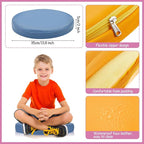 Juexica 4 Pcs Extra Thick Flexible Seating Floor Cushions Assorted Colored Pillow Floor Cushions for Classroom Soft Flexible Seating for Kids Learning Sitting Daycare School Chair (Mixed Colors)