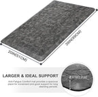 KMAT Kitchen Mat Cushioned Anti-Fatigue Floor Mat Waterproof Non-Slip Standing Mat Ergonomic Comfort Floor Mat Rug for Home,Office,Sink,Laundry,Desk 39"(L) x 20"(W),Grey