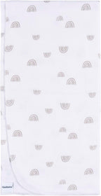 Gerber Unisex Baby 100% Cotton Flannel Receiving Blankets 30x30 Inches (Pack of 16), Boho Rainbow, One Size
