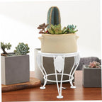 HANABASS Boho Plant Stands Multifunctional Flower Pot Holders Iron Indoor Plant Rack Aesthetic Decor for Room Corner Bonsai Shelf
