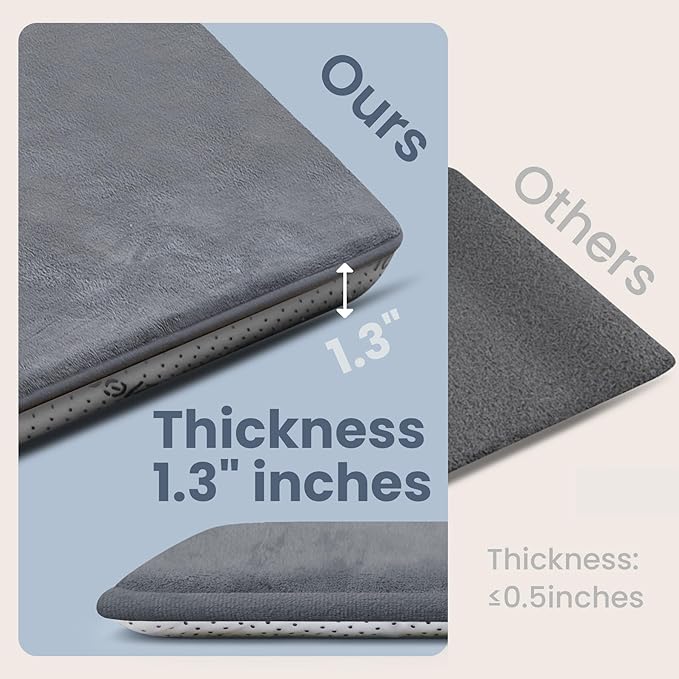 Baby Play Mat for Floor,Extra Large 71"×79" Playpen Mat for Toddler,Infant,Kids,1.3" Thick Non-Slip Nursery Rug,Water Repellent Soft Padded Activity Mats for Tummy Time, Crawling,Playroom(Dark Grey)