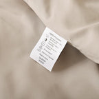 ROSGONIA Oversized Queen Comforter Light Khaki, 3pcs (1 Comforter & 2 Pillowcases) Lightweight Oversized Queen Comforter Sets Bedding Blanket Quilts