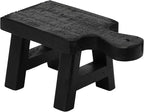 Creative Co-Op Decorative Wood Pedestal, Black