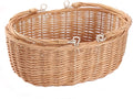 Wicker Picnic Baskets with Handles.Kingwillow. (Natural)