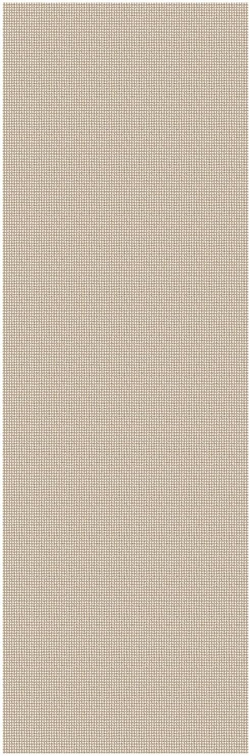 EARTHALL Woven Runner Rug 3x8 Ft Washable Runners for Hallways Wide Non Slip Rubber Backed Kitchen Runner Braided Indoor Floor Carpet for Entryway, Hallway, Kitchen, Bedroom, Beige/Khaki