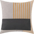 vctops Embroidery Cotton Decorative Throw Pillow Cover Boho Geometric Pattern Cushion Cover for Couch Sofa Bed (Geometric G,18"x18")