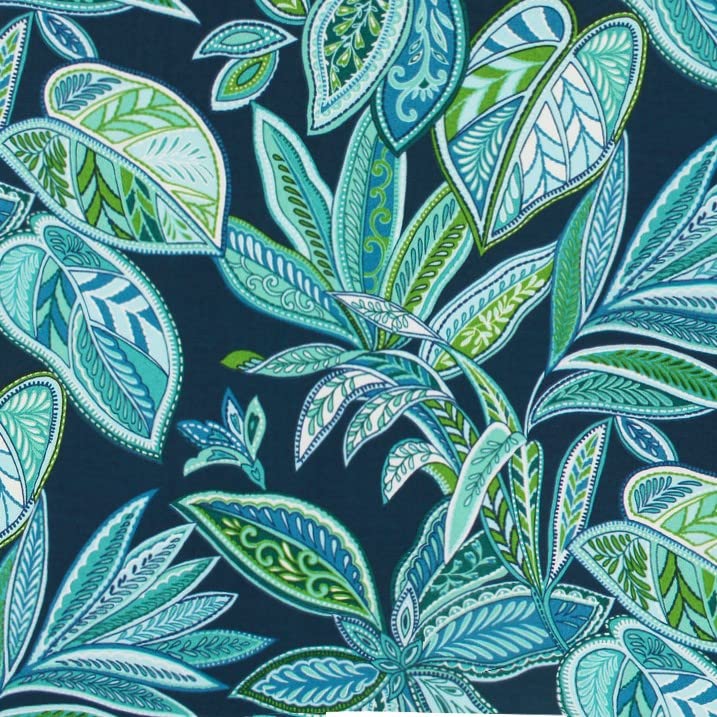 RSH DECOR: Tufted U-Shapes & Lumbars 2 of Each | 22" x 22" & 20" x 12" | Water-Resistant Spun Fabric | Outdoor Wicker Cushions & Support Pillows for Patio Furniture | Crestwood Marine - Made in USA - color: Crestwood Marine, size: 22" x 22" & 20" x 12"