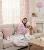 Aipon Best Friend Blanket 40"x50" Bestie Soul Sister Gift for Women Birthday Wedding Graduation Friendship Gift for BFF Women