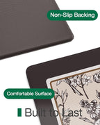 LUMI Anti Fatigue Kitchen Cushioned Mat for Floor, Padded Waterproof Runner for Standing, Stain Resistant Comfort Rugs for Home, Sink, Laundry, 24x59