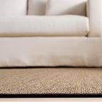 Martha Stewart x SAFAVIEH Area Rug Collection - 5' x 7', Light Brown, Sisal & Jute, Farmhouse Style, Ideal for Living Room, Bedroom, Office, Dining Space (MSR9501T)