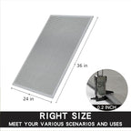 Kitchen Mat 1 PCS, Cushioned Non Slip Rugs for Kitchen Floor, Absorbent Runner Comfort Standing Mats Washable for Kitchen, Office, Home (Grey, 24"x36")