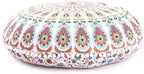 32" Mandala Bohemian Yoga Meditation Floor Pillow Cushion Seating Throw Cover Hippie Decorative Cover