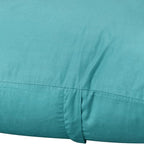 Thmyo 4-Pack 100% Cotton Comfortable Solid Decorative Throw Pillow Case Square Cushion Cover Pillowcase Sublimation Blank Pillow Covers DIY Throw Pillowcase for Sofa Bedroom(24x24 inch/ 60x60cm,Green)