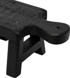 Creative Co-Op Decorative Wood Pedestal, Black
