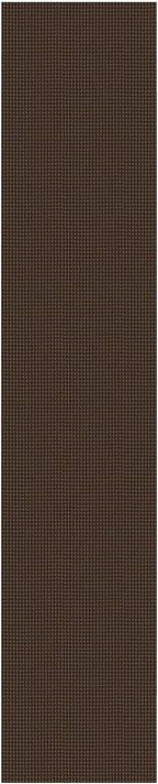 EARTHALL Woven Runner Rug 2x12 Ft Washable Runners for Hallways Extra Long Cotton Non Slip Rubber Backed Kitchen Runner Braided Indoor Floor Carpet for Entryway, Hall, Kitchen, Brown