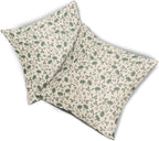 Sage Green Grey Floral Pillow Covers 20x20 Set of 2 Vintage Rustic Old Style Cute Small Flower Print Decorative Outdoor Pillowcases Farmhouse Throw Cushion Case Decor for Couch Sofa Bed