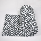 Knitted FullSize Throw Blanket - Lightweight Breathable Summer Soft Blanket of Polyester Imitation Cotton for Anti-Static,Luxury Throws for Bed, Couch and Sofa,Cozy Decorative Blankets,D3