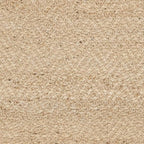 SAFAVIEH Natural Fiber Collection 4' Round Natural NF731A Handmade Farmhouse Fringe Premium Jute Area Rug