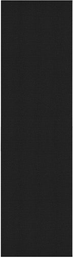 KOZYFLY Extra Long Runners for Hallways 3x14 ft Washable Kitchen Runner Non Slip Rubber Backed Hallway Rug Cotton Entryway Runner Rug Floor Carpet for Indoor Hall, Kitchen, Stair, Black/Dark Grey