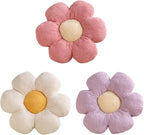 3 PCs Flower Pillow Flowers Shaped Pillow Cushion Decorative Daisy Pillow for Bed Cute Throw Pillows