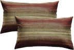 Emvency Set of 2 Throw Pillow Cover Western Tribal Geometric Brown Southwest Decorative Home Decor 26 x 26 Inch Pillowcase