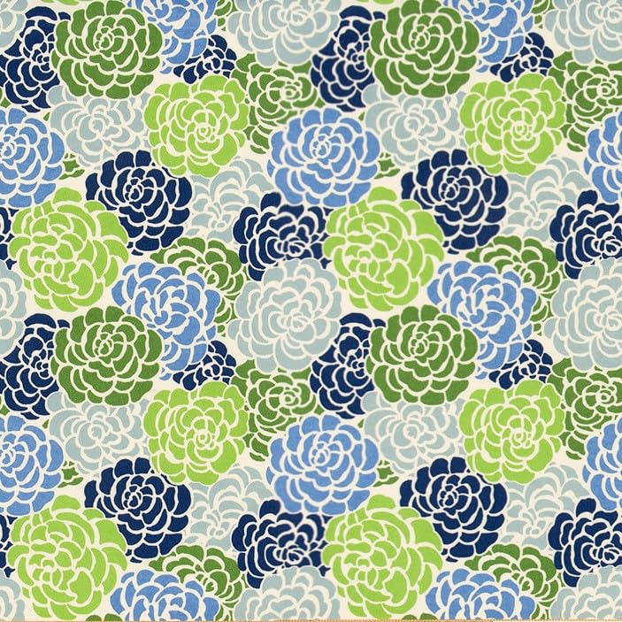 RSH DECOR: Tufted U-Shapes & Lumbars 2 of Each | 22" x 22” & 20" x 12" | Water-Resistant Spun Fabric | Outdoor Wicker Cushions & Support Pillows for Patio Furniture | Livi Courtyard Floral-Made in USA - color: Livi Courtyard, size: 22" x 22" & 20" x 12"