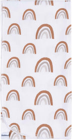 Gerber Unisex Baby 100% Cotton Flannel Receiving Blankets 30x30 Inches (Pack of 16), Boho Rainbow, One Size