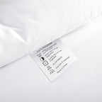 ROSGONIA King Size Comforter Set White, 3pcs(1 Boho White Comforter King & 2 Pillowcases) All Season Bedding Lightweight Hotel Bedspread Blanket