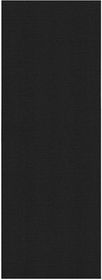 KOZYFLY Runners for Hallways 3x8 ft Washable Kitchen Runner Non Slip Rubber Backed Hall Runners Cotton Entryway Runner Rugs Floor Carpet for Indoor Backdoor Bedroom Kitchen, Black/Dark Grey