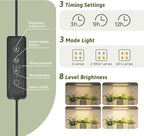 Plant Stand Indoor with Grow Light 14 tiers Large Plant Shelf for Indoor Plants Display Heavy Duty Plant Rack for Living Room Patio Decor